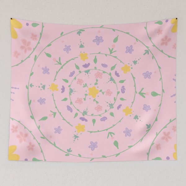 Item preview, Pink Flower Mandala designed and sold by madeline-ad.