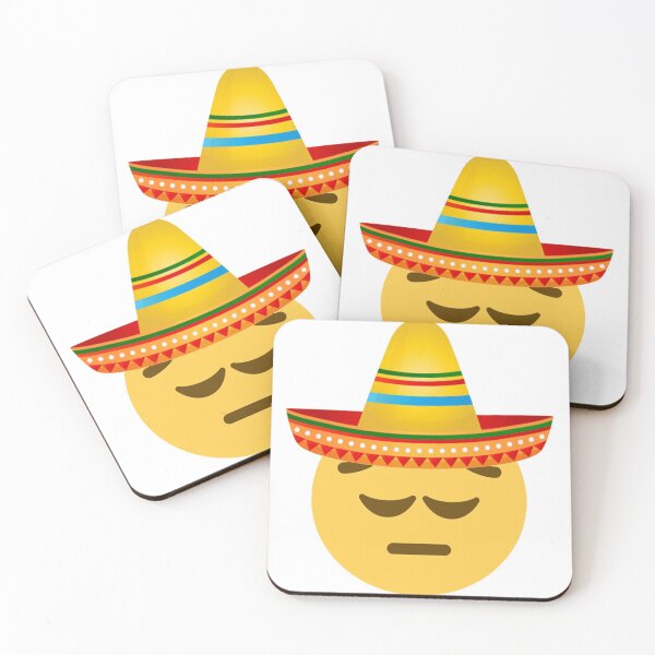 Item preview,  el emoji pensativo mexicano designed and sold by Cowboy Mike.