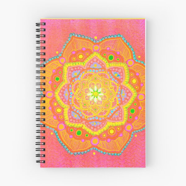 Item preview, energizing flower mandala designed and sold by creepyaliengirl.