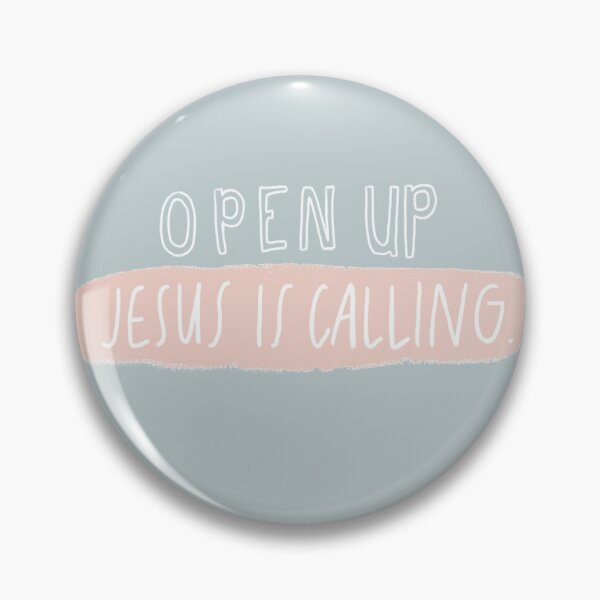 Artikelvorschau, Open Up, Jesus is Calling | Christian Inspirational Faith | Illustration Calligraphy entworfen und verkauft von seaniemendoza.