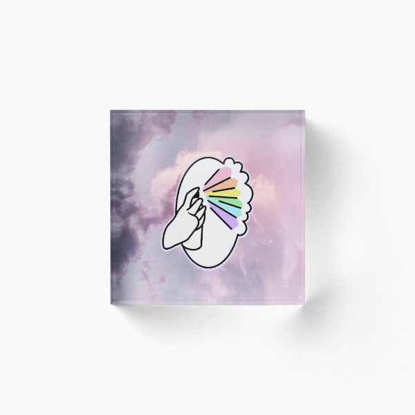Paint The Town Gay Acrylic Block