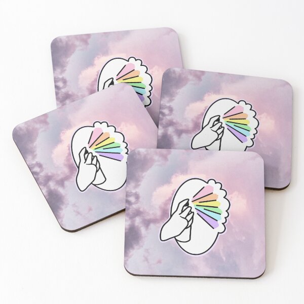 Paint The Town Gay Coasters (Set of 4)