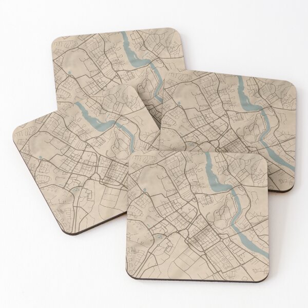 Item preview, Borlange Sepia Map designed and sold by CPTVDesign.