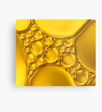 Shades of Gold Metal Print