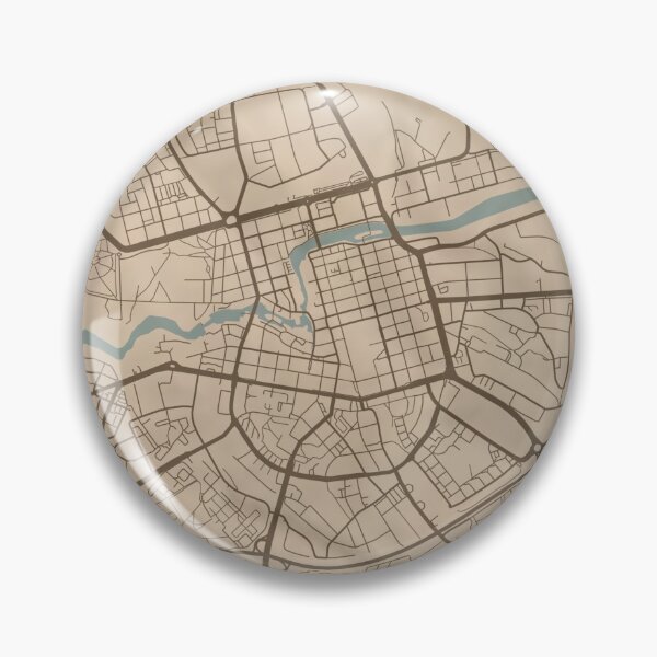 Item preview, Norrkoping Sepia Map designed and sold by CPTVDesign.