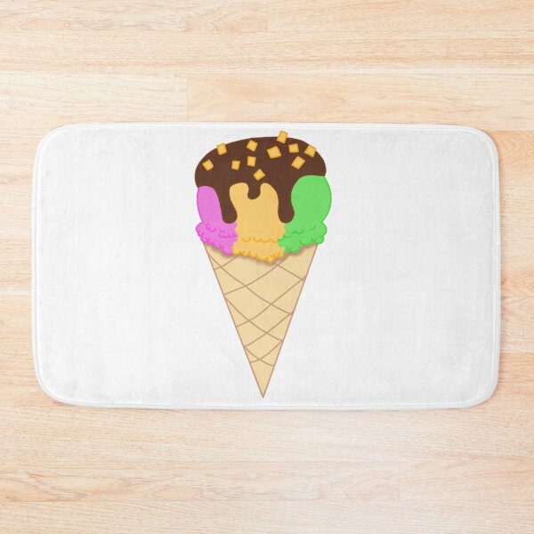 Item preview, Chocolate dipped rainbow sherbet topped with mango designed and sold by stosphia.