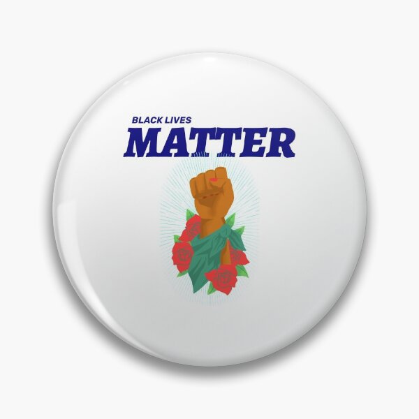 Item preview, Black Lives Matter Raises Fist and Roses designed and sold by javes93.