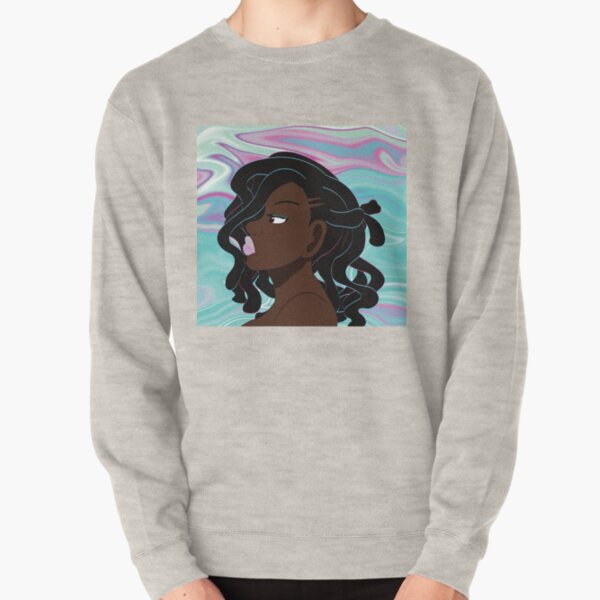 Mayendi Blue Pullover Sweatshirt