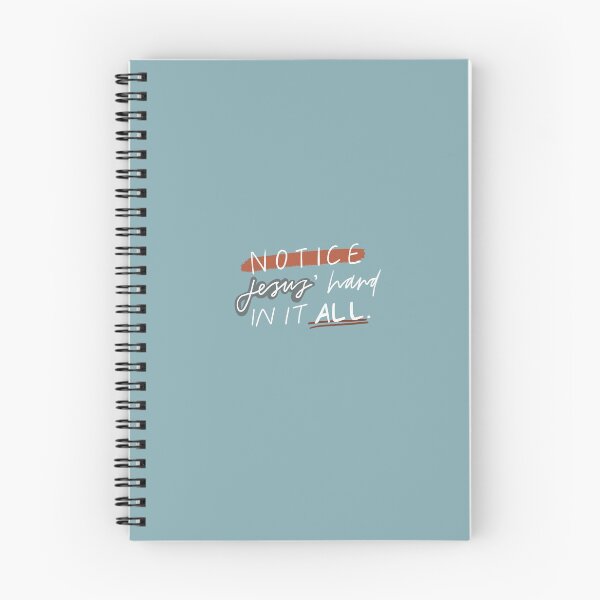 Item preview, Notice Jesus' Hand In It All | Christian Inspirational Faith | Illustration Calligraphy designed and sold by seaniemendoza.