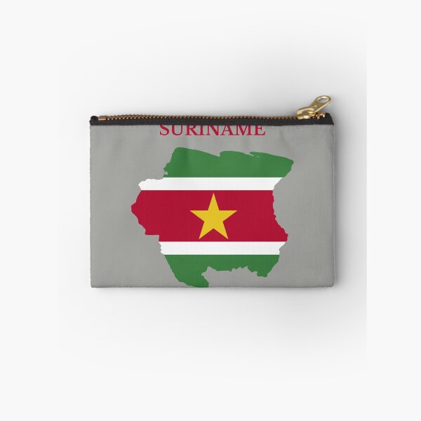 Item preview, Suriname Map Flag designed and sold by marosharaf.