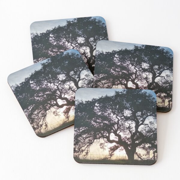 Item preview, Beautiful large silhouette tree at sunset designed and sold by Linda La Guardia.