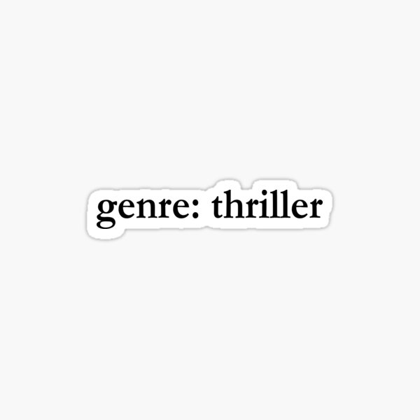 Item preview, Genre Thriller designed and sold by chillakhil.
