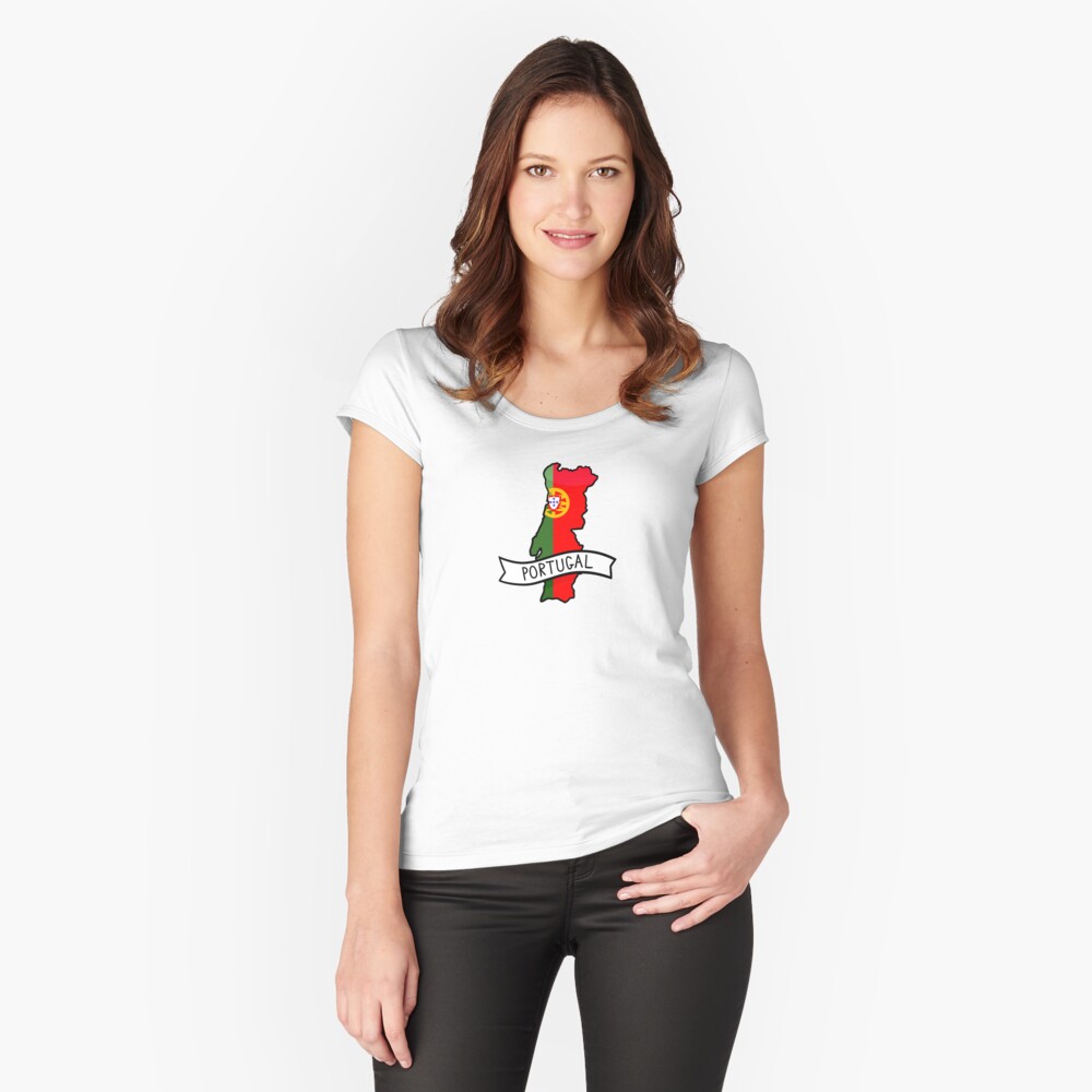 Item preview, Fitted Scoop T-Shirt designed and sold by Drawingvild.