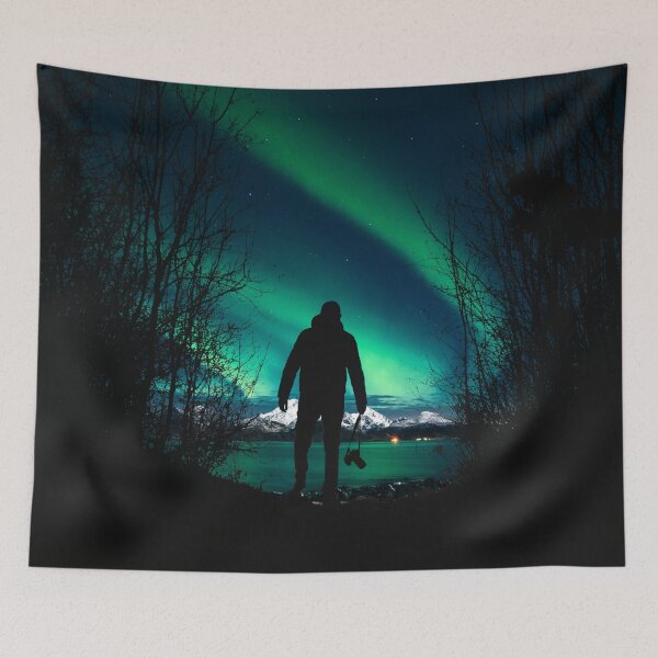 Item preview, Northern Lights Silhouette designed and sold by Tim Scott.