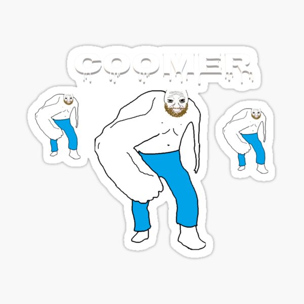 Coomer Sticker for Sale by Brownpants