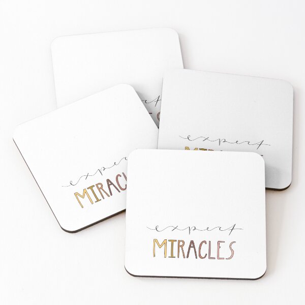 Item preview, Expect Miracles | Christian Inspirational Faith | Illustration Calligraphy designed and sold by seaniemendoza.