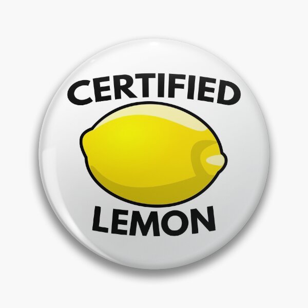 Item preview, Certified Lemon designed and sold by Brookerino.