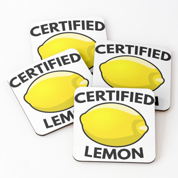 Item preview, Certified Lemon designed and sold by Brookerino.