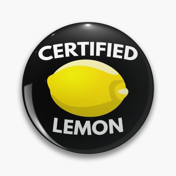 Item preview, Certified Lemon designed and sold by Brookerino.