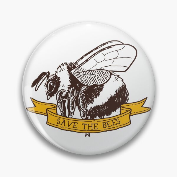 Item preview, Save The Bees! (Bumble Bee - Flying) designed and sold by comfykindness.