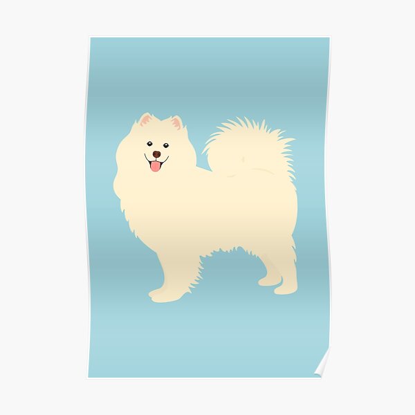Samoyed Dog Poster