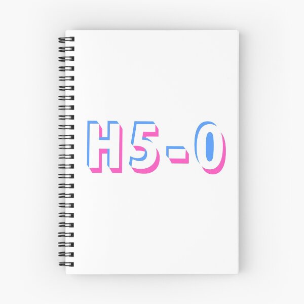 Item preview, Rebooted Hawaii 5-0 "H5-0" Glitch Effect  designed and sold by Natalie Eve  Austin.