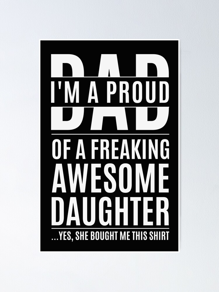 dad proud of daughter