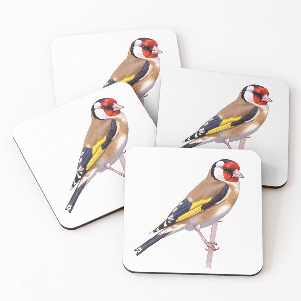 Item preview, European Goldfinch designed and sold by kokayart.
