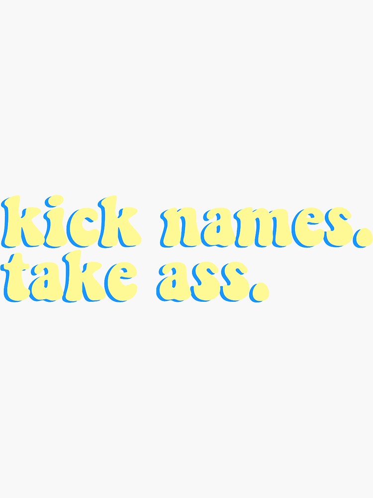 kick-names-sticker-for-sale-by-lovemishka-redbubble