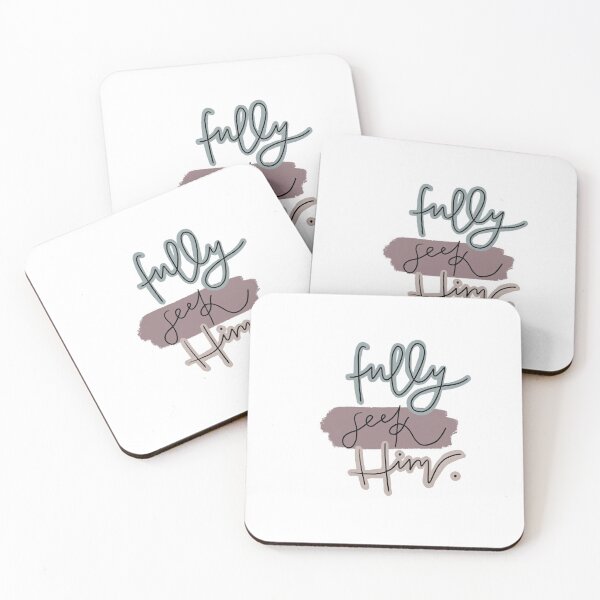 Item preview, Fully Seek Him | Christian Inspirational Faith | Illustration Calligraphy designed and sold by seaniemendoza.