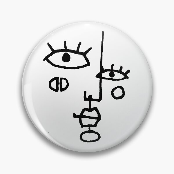 Item preview, Simple Abstract Face  designed and sold by Madison Brewington.