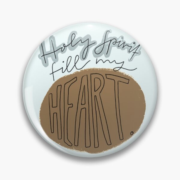 Artikelvorschau, Holy Spirit Fill My Heart | Christian Inspirational Faith | Illustration Calligraphy entworfen und verkauft von seaniemendoza.