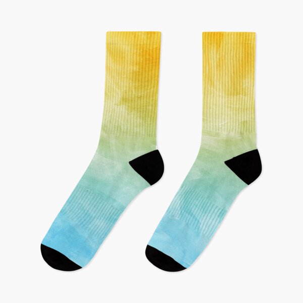 Item preview, Abstract Watercolor Wash in Yellow and Blue designed and sold by Paulele.