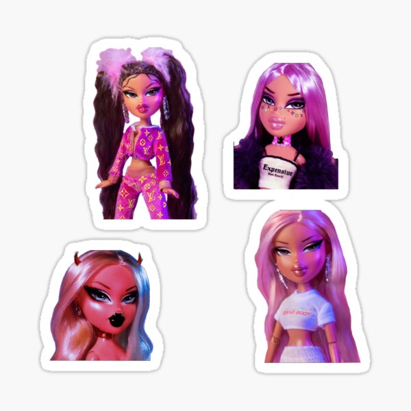 Brat Doll Sticker Pack Sticker For Sale By Glitteryhearts Redbubble