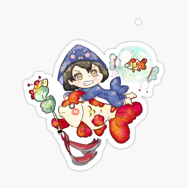 KIDI 115 Oranda Supreme Anime Sticker