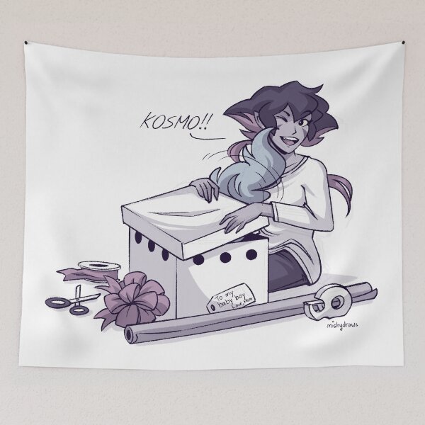 Item preview, Krolia Wrapping Kosmo designed and sold by mishydraws.