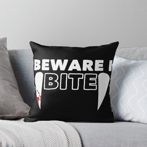 Item preview, Beware I Bite! Blood Splattered Vampire Fangs designed and sold by BloodyDriven.