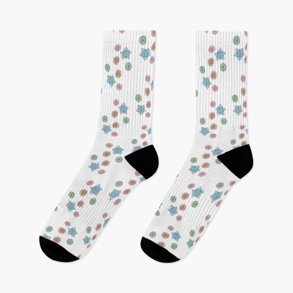 Item preview, colorful flower pattern designed and sold by -Lily-Anne-.