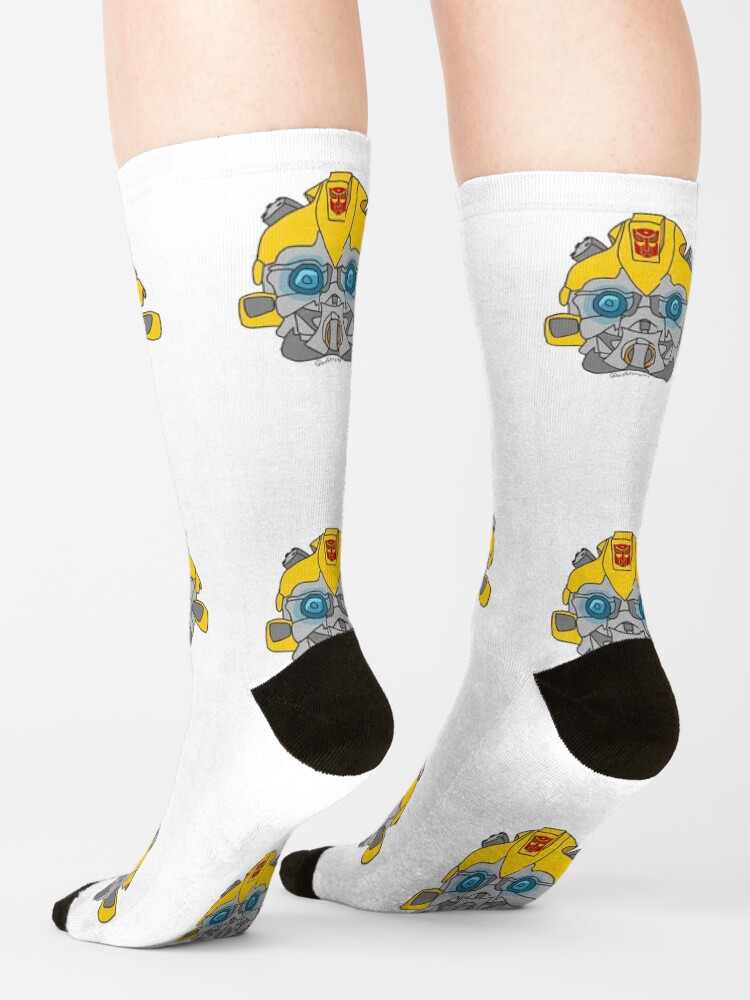 "Transformers Bumblebee" Socks for Sale by WolfDenArtist Redbubble