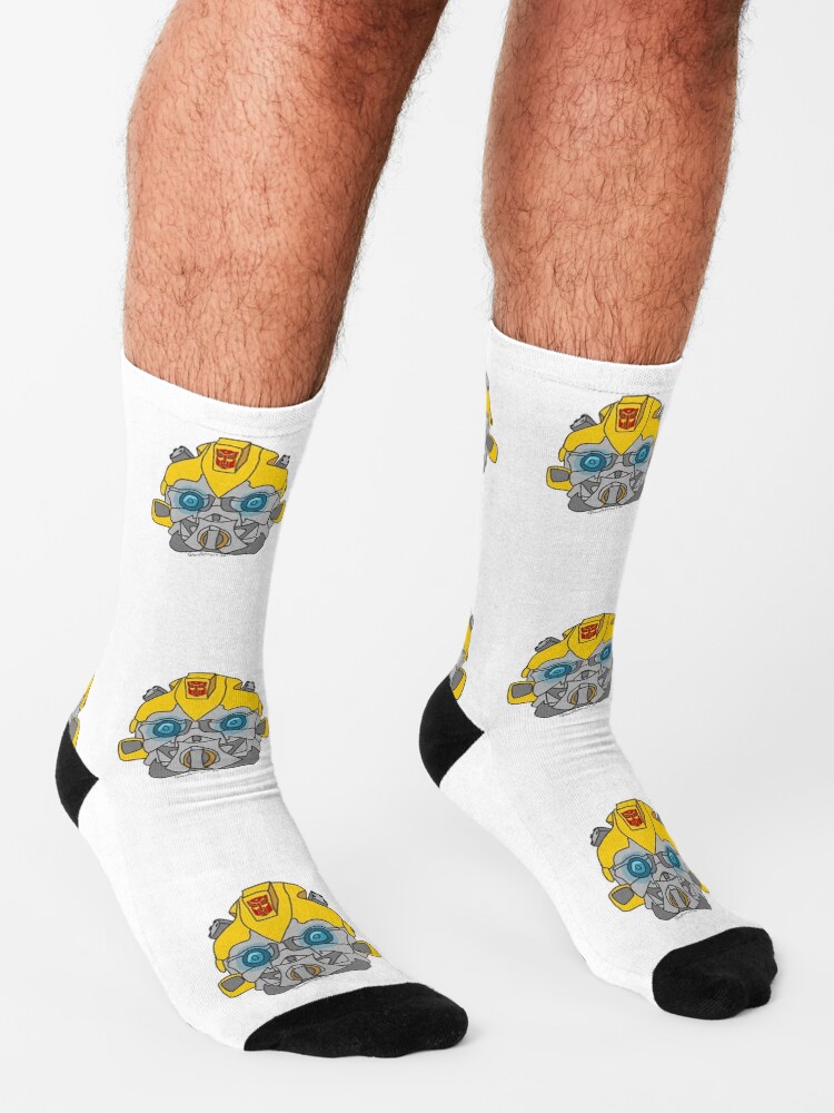 "Transformers Bumblebee" Socks for Sale by WolfDenArtist Redbubble