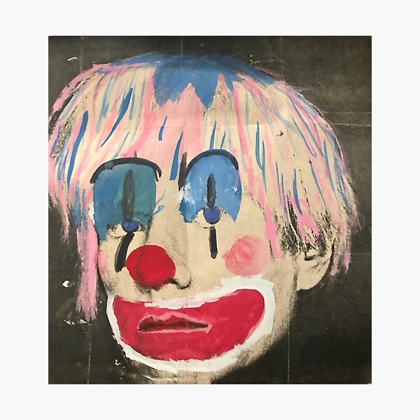 Item preview, Andy Warhol Clown designed and sold by funhousejen.