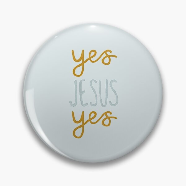 Item preview, Yes Jesus Yes | Christian Inspirational Faith | Illustration Calligraphy designed and sold by seaniemendoza.