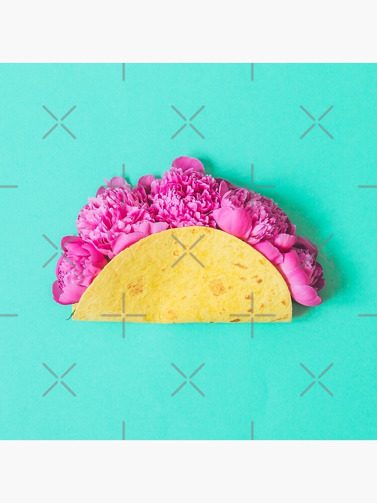 Tacos with flowers by KatyaHavok