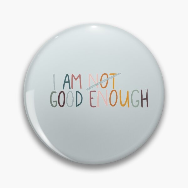 Artikelvorschau, I Am Good Enough | Christian Inspirational Faith | Illustration Calligraphy entworfen und verkauft von seaniemendoza.
