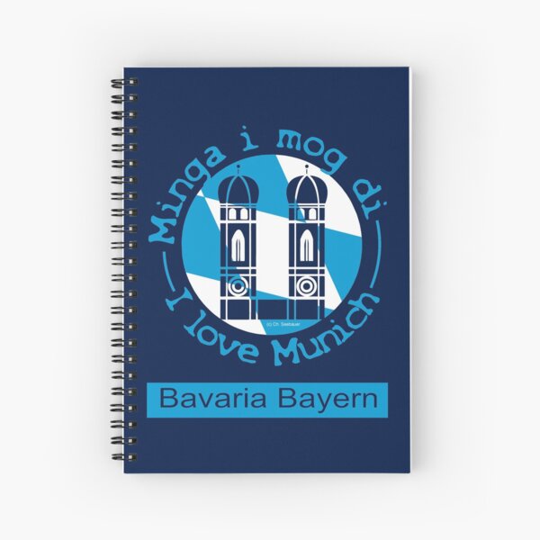 Artikel-Vorschau von I love Munich - Minga i mog di. Bayern. Hauptsstadt. München. Fan T-Shirt, designt und verkauft von Ch-Seebauer.