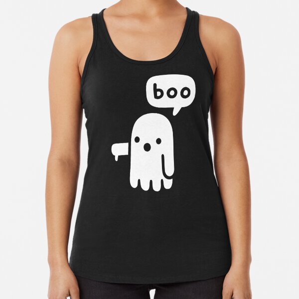 Ghost Of Disapproval Racerback Tank Top