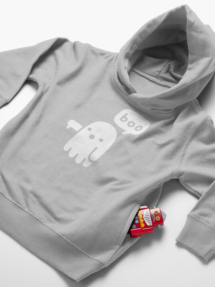Alternate view of Ghost Of Disapproval Toddler Pullover Hoodie