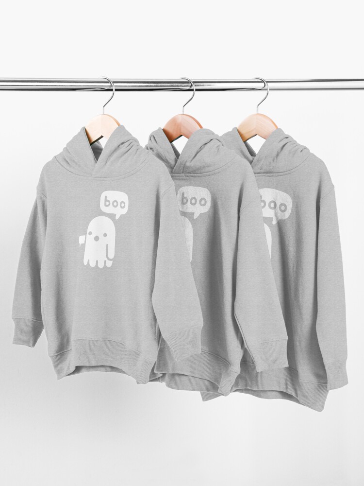 Alternate view of Ghost Of Disapproval Toddler Pullover Hoodie