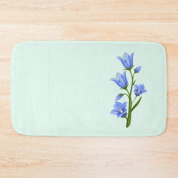 Item preview, Balloon Flower - Blue Flowers Floral Art - Hand Painted  designed and sold by Thordur Sturluson.