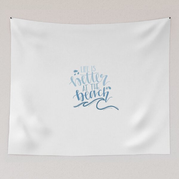 Item preview, Life is better at the beach doodle designed and sold by Breanaaortizz.
